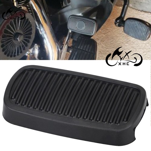 Black Brake Pedal Pad Cover For Harley Softail 8617 Dyna FLD 1216