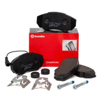 Brembo BremsbeläGe + Wako FüR Citroen Jumper Fiat Ducato Peugeot Boxer Vorne