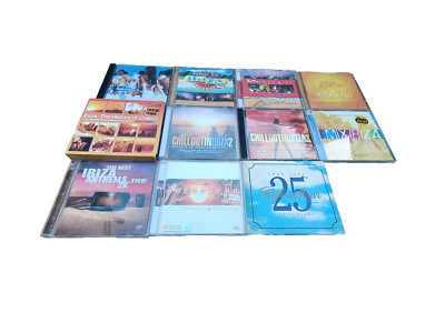 IBIZA BY DAY, KISS IN IBIZA, IBIZA 98, CHILL IBIZA ,CAFE DEL MAR 11 CDS 23 DISCS
