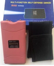 Rechargeable Stun Gun+Spray with LED Light - Free Taser Holster