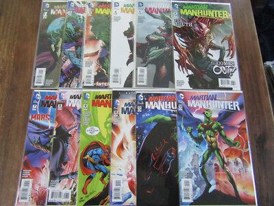 Martian Manhunter 1-12 Full Set 2015-2016 Run DC Comics