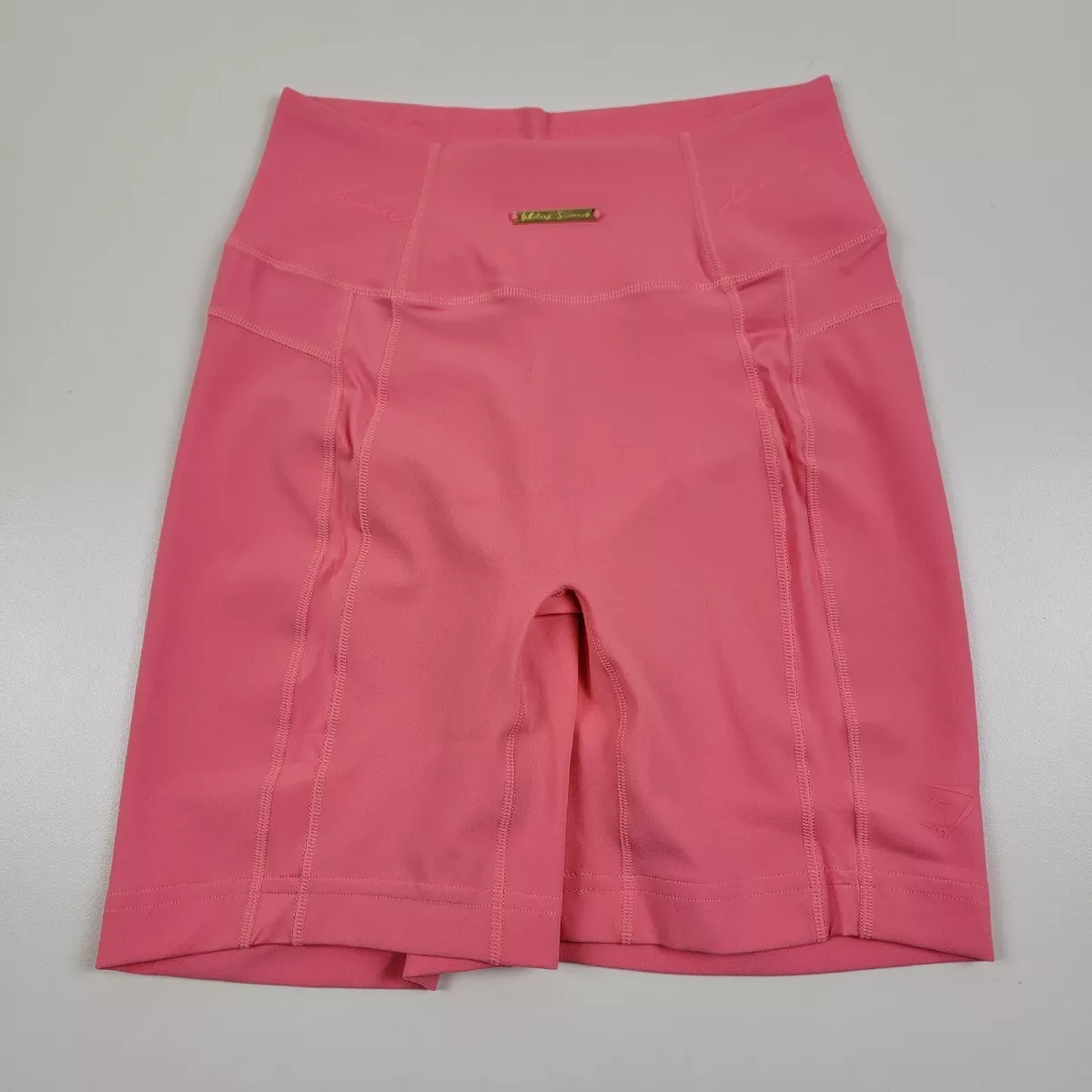 NWOT Gymshark Whitney Simmons v3 Mesh Shorts Pink Blush X-Small XS