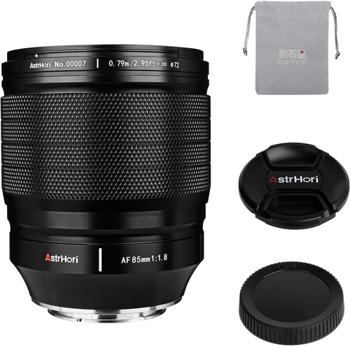 AstrHori 85mm F1.8 Medium Telephoto Prime Portrait Lens for Nikon Z Mount - 第 1/7 張圖片