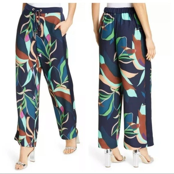 TED BAKER London Glooria Supernatural Wide Leg Trouser Pants 0TB
