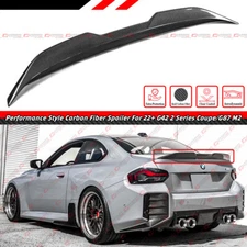 FOR 2022-2025 BMW G42 2 SERIES M240i G87 M2 MP STYLE CARBON FIBER TRUNK SPOILER
