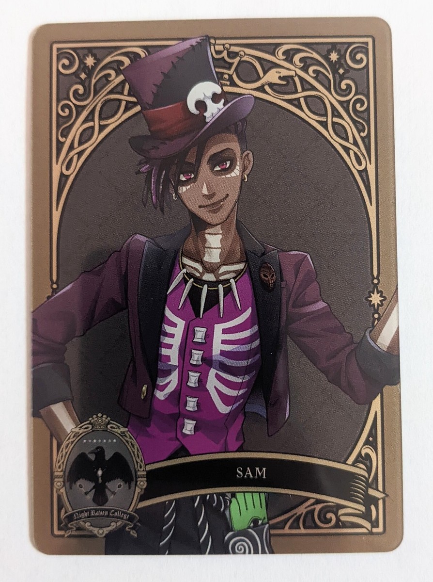 SPECIAL Disney Twisted Wonderland Collection Single Metal Card Sam