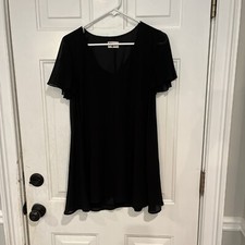 Show Me Your Mumu Women Black Casual Dress Small