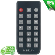 Replace Remote Control for Pyle Amplifier PDA65BU PDA6BU PDA7BU PTA66BT PTA44BT