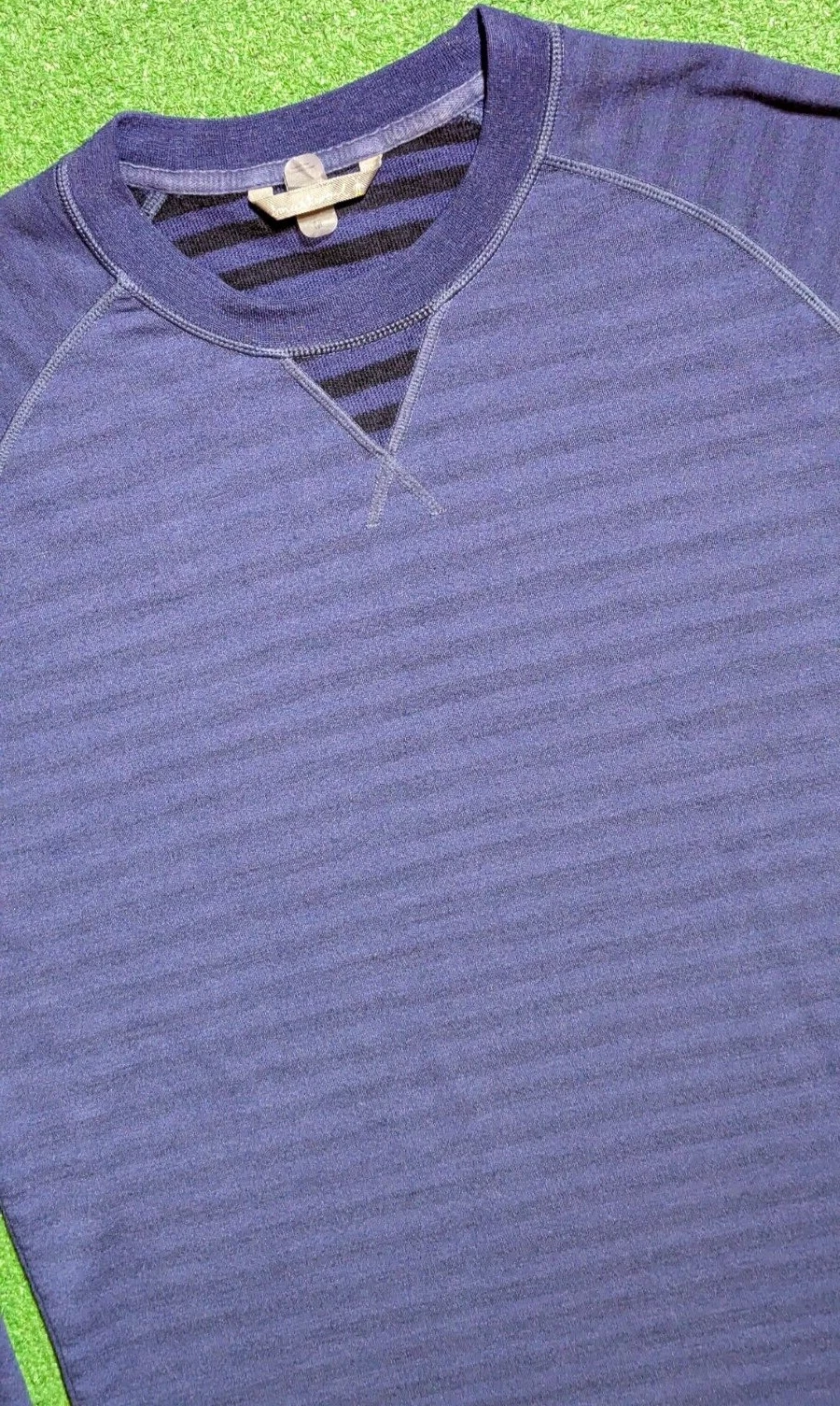 smartwool wool stripe pullover crew neck sweater