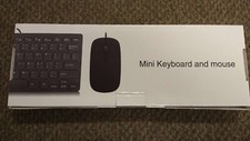Keyboard  Mouse Combo Mini USB Ultra Slim For Windows PC Laptop
