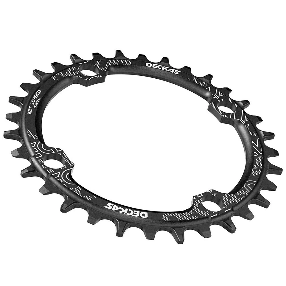 DECKAS MTB 104 BCD Narrow Wide Rund Oval 30-52T Zähne Fahrrad Kurbel Kettenblatt - Bild 4 von 4
