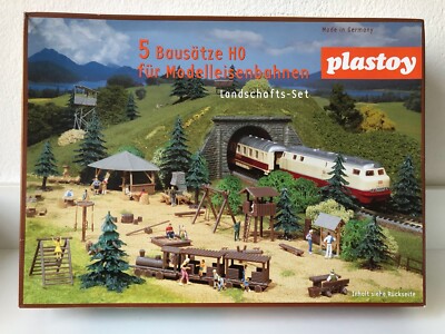 PLASTOY 1:87 Landschafts-Set / 5 Bausätze