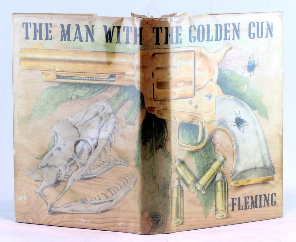 Ian Fleming 1st Ed 1965 The Man With The Golden Gun Jonathan Cape HC w/DJ - Image 4 of 4