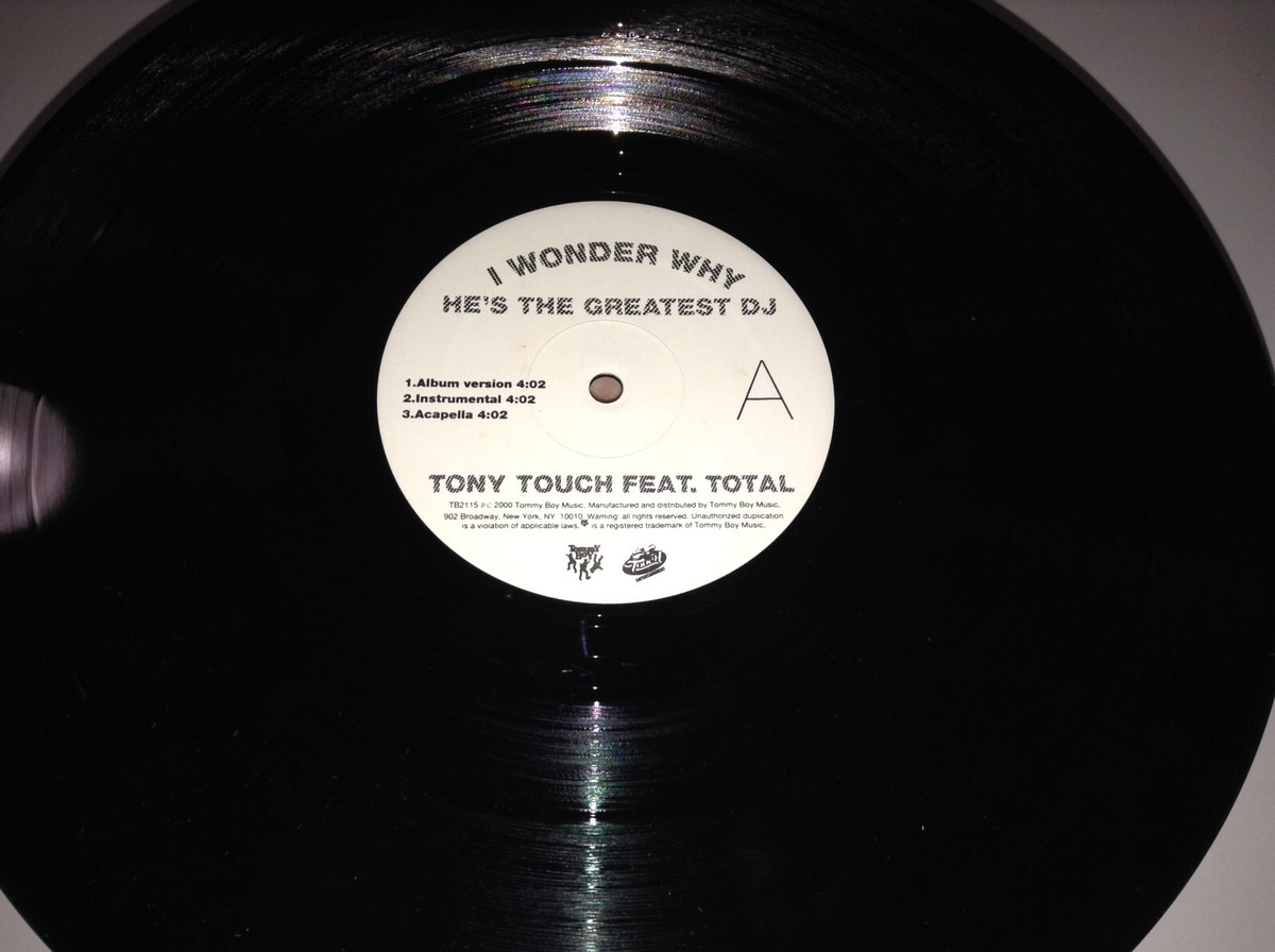 レコードTony Touch feat. Total￼ I Wonder Why 【公式通販】