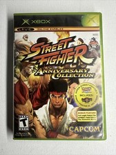Street Fighter Anniversary Collection (Xbox, 2005) Complete Tested Free Ship