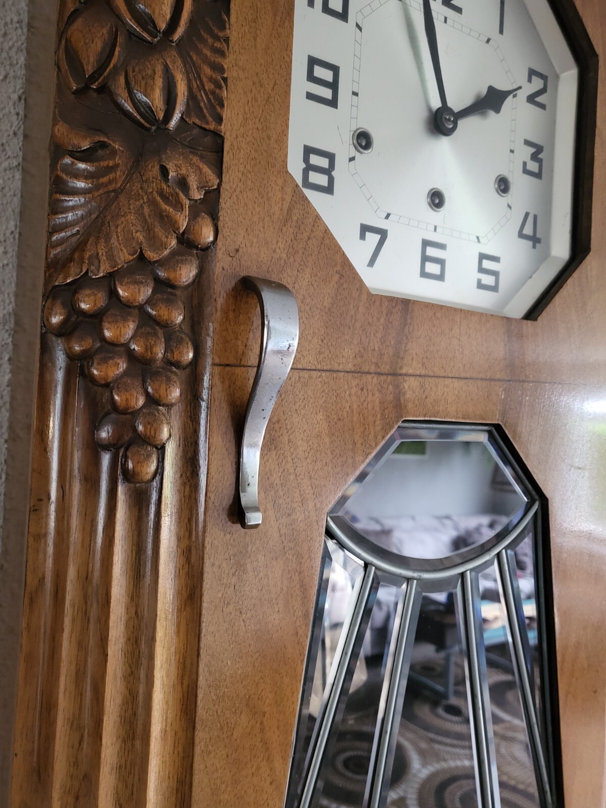 Junghans HAU (HamburgAmerikanische Uhrenfabrik) Westminster wall clock