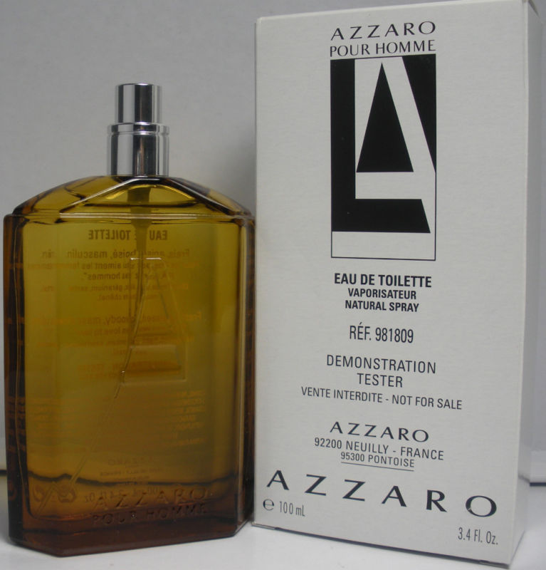 Azzaro Pour Homme by Azzaro 3.4/3.3 oz EDT New in Tester Box for