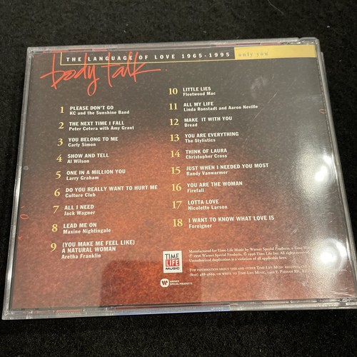 TIME-LIFE MUSIC • Body Talk ~ From The Heart Hearts In Motion Together Forever + - Imagen 15 de 19