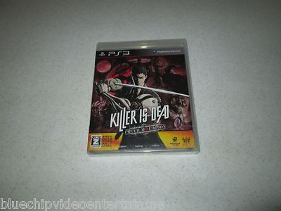 Killer Is Dead Premium Edition PS3 Japanese Import Unopened Sealed