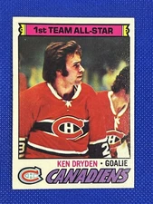 1977-78 Topps - #100 Ken Dryden - NM-MT - Montreal Canadians NHL HOFer!