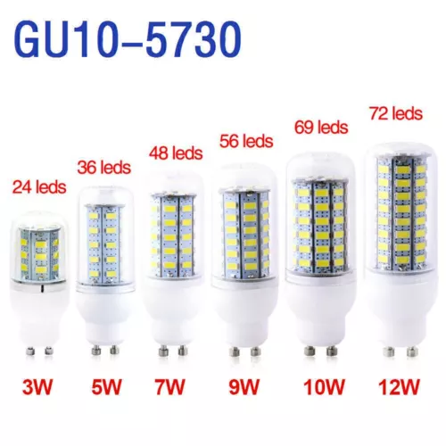 GU10 G9 E27 E14 7W 10W 15W LED Mais Lampe Birne Glühbirne SMD Leuchtmittel Licht - Bild 12 von 43
