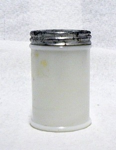 lid jar milk glass rawleigh brand