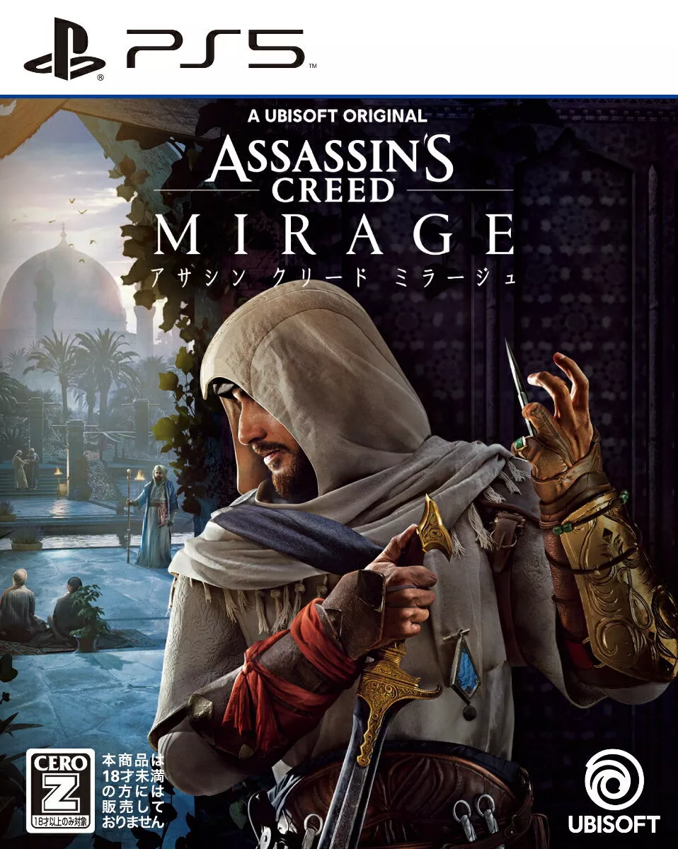 Assassins Creed Mirage Japanese UBISOFT PS5 PS4 F/S