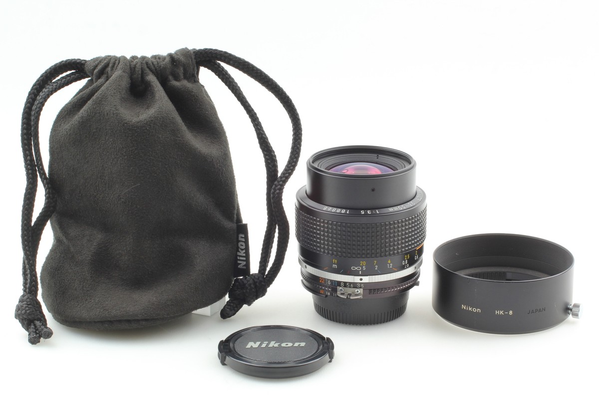 Top MINT w/ Hood] Nikon Ai-s Zoom Nikkor 28-50mm f/3.5 MF Lens AIS