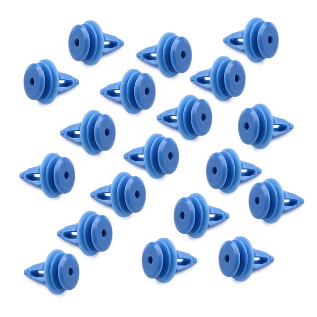 20x Plastic Clips Front Rear Wheel Arch Trim Fit For Land Range Rover