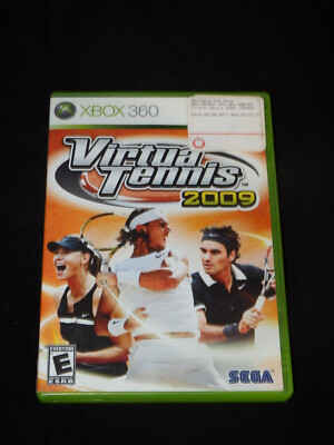 Jeu Virtua Tennis 2009 Pour Xbox 360 - état Comme Neuf