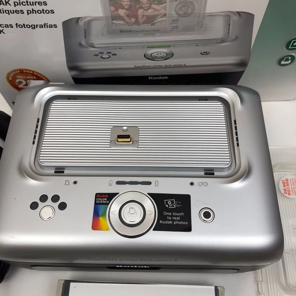 Kodak Easyshare Photo Printer Dock Series 3 Bundle for Parts or Repair