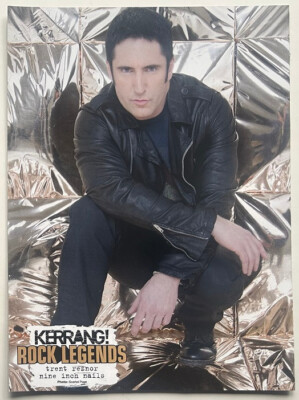 TRENT REZNOR / NINE INCH NAILS -- 2009 full page UK magazine poster
