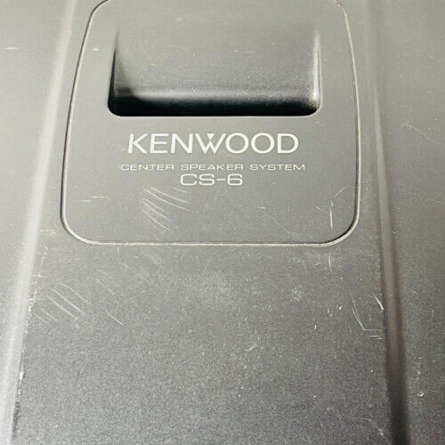 Kenwood CS-6 Powered Center Speaker System Tested AC100V Kenwood CS-6 Powered Center Speaker System Tested AC100V
