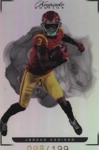 2022 Keepsake Football Edition Jordan Addison #25