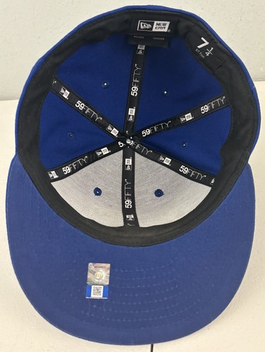 Kansas Jayhawks KU NCAA New Era 59FIFTY Fitted 7 1/4 Hat - Picture 8 of 11
