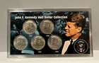 Coin Collection Set of 5 JFK Kennedy 40% Silver Half Dollar Coins Half Dollars