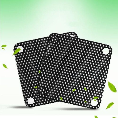 10 PCS COUVERTURE DE MESH INFÉRER Filtre Ventilateur Maillage Informatique - Zdjęcie 4 z 11
