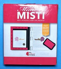 Original MISTI Stamping System Perfect Stamping Tool Pink My Sweet Petunia cards