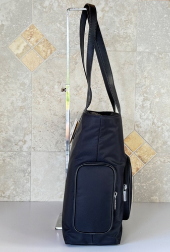 Borsa Michael Kors Khai LG Multifunzione Portatile Tasca Borsa Tracolla Nylon Nera - Foto 6 di 12