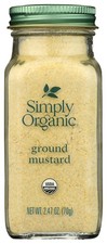 Ground Mustard Simply Organic Spice Cooking Powder