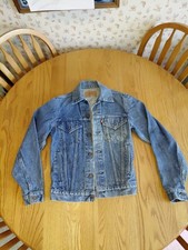 Vintage Levi Strauss & Co. Trucker Denim Jacket Size 36 L Made In The Usa