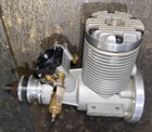 UNUSED WEBRA SPEED 40 RC AIRPLANE ENGINE W/ RADIAL MOUNT & DYNAMIX CARB — photo 5