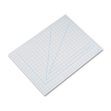 -Healing Cutting Mat, Nonslip Bottom, 1-Inch Grid, 18" x 24", Gray - DIY, Hob...