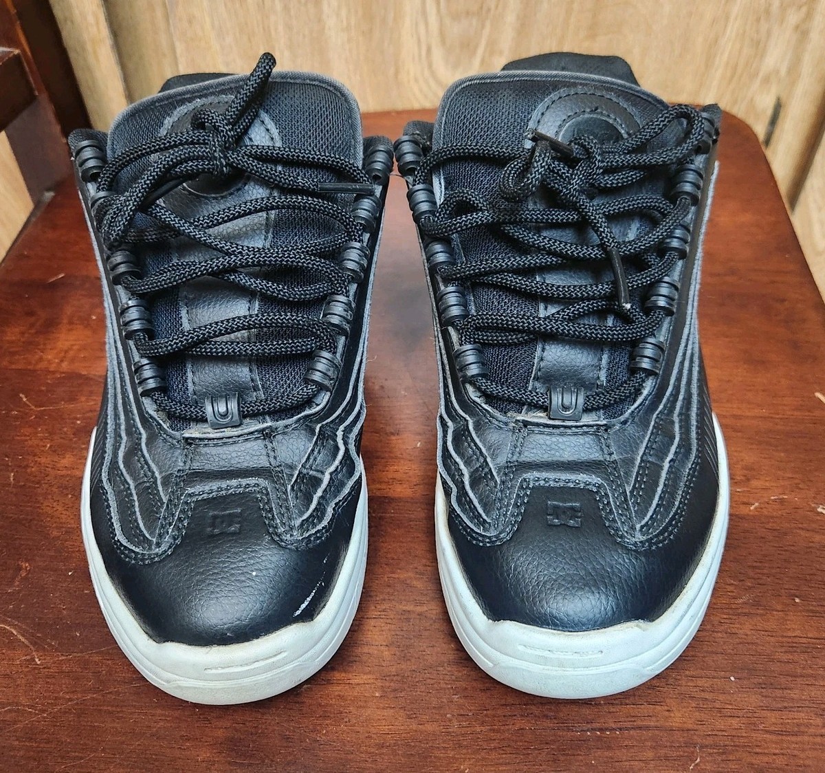 DC Shoes Legacy OG Black White Size 6.5 Sneakers Williams Lynx 