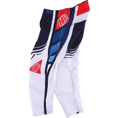 Troy Lee Designs GP Pro Wavez Youth Motocross Pants | Navy Blue/White/Red