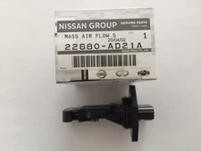 Nissan New Genuine Mass Airflow Sensor (MAF Sensor) 22680-AD21A OEM JDM