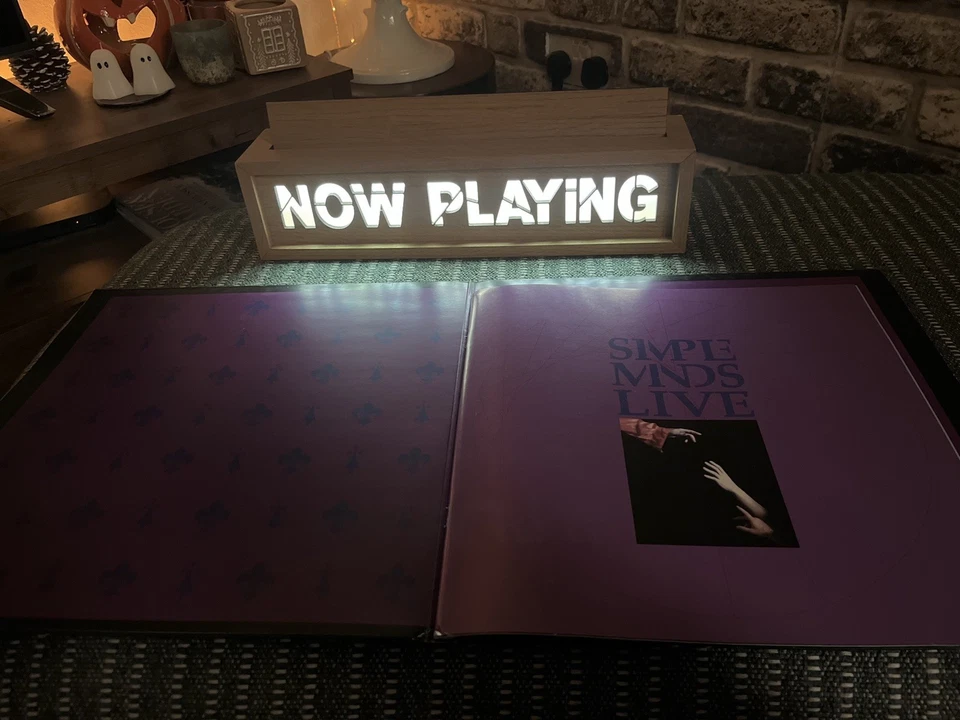 Simple Minds Live In The City of Light Vinyl Record Double LP NM - Image 4 of 4