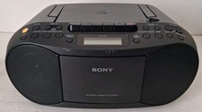 Sony: CFD-S70-CD/Cassette Boombox with AM/FM Radio.