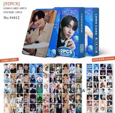 Enhypen Romance Untold Lomo Cards Of Each Member With Stickers 92 Pcs