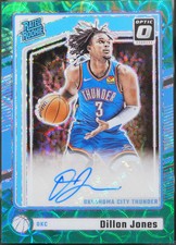 2024-25 Donruss Optic - Green International #346 Dillon Jones /25 Basketball NM